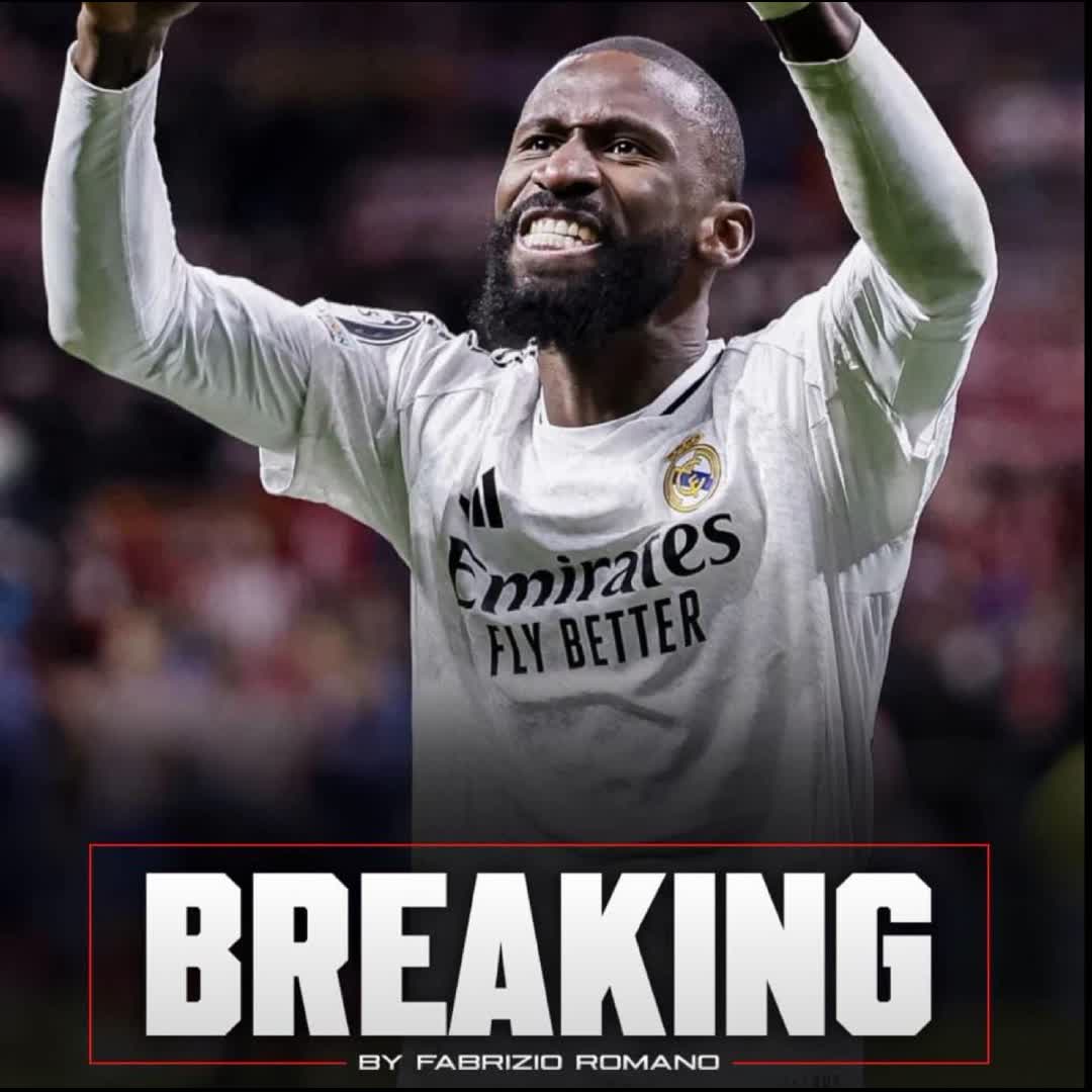 Post by Matthew .: 🚨 BREAKING: Toni Rüdiger and Real Madrid reach verbal agreement on new contract valid until June 2027. Plan to sign...