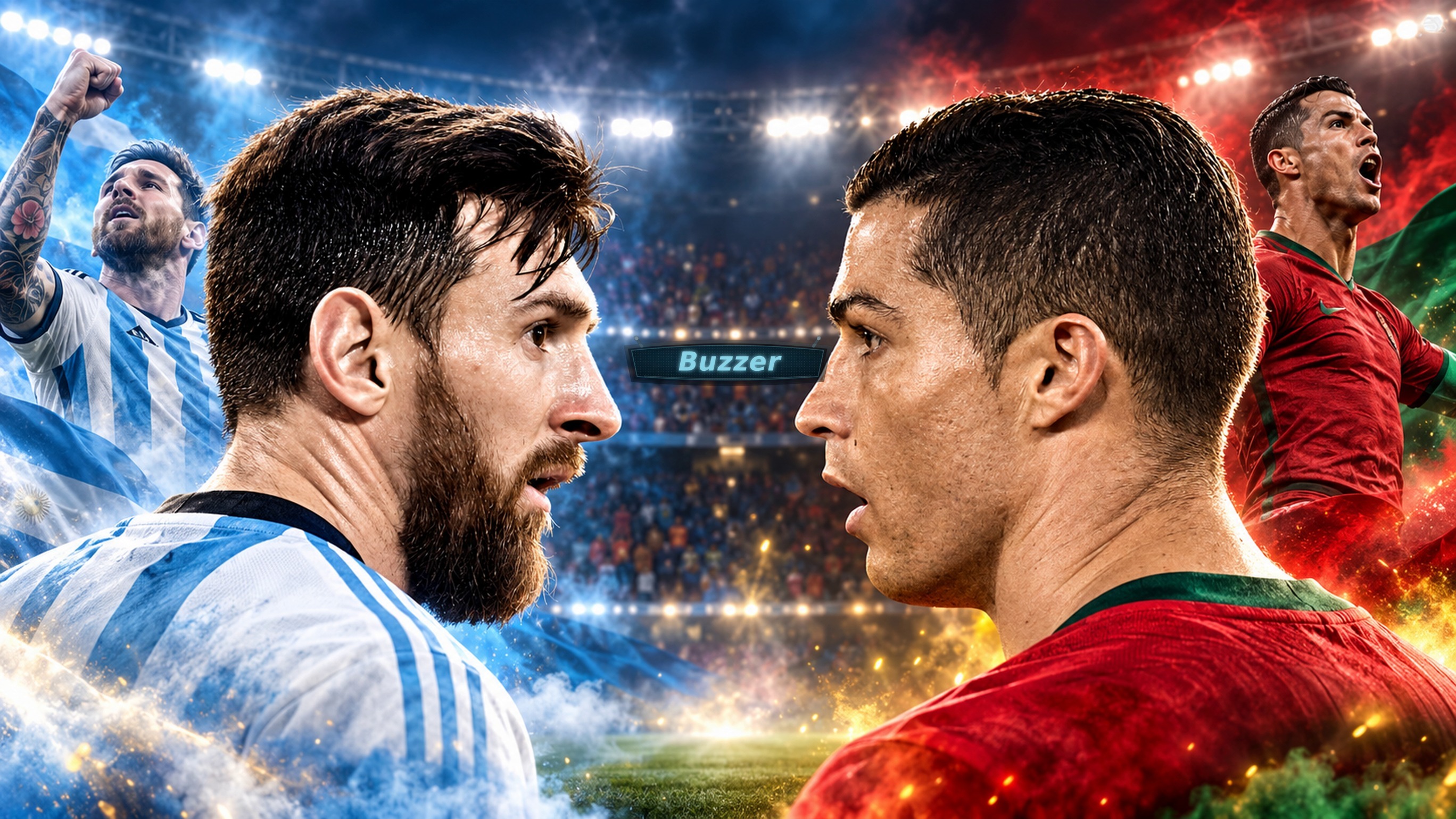 Lionel Messi and Cristiano Ronaldo compared over their last 100 matches