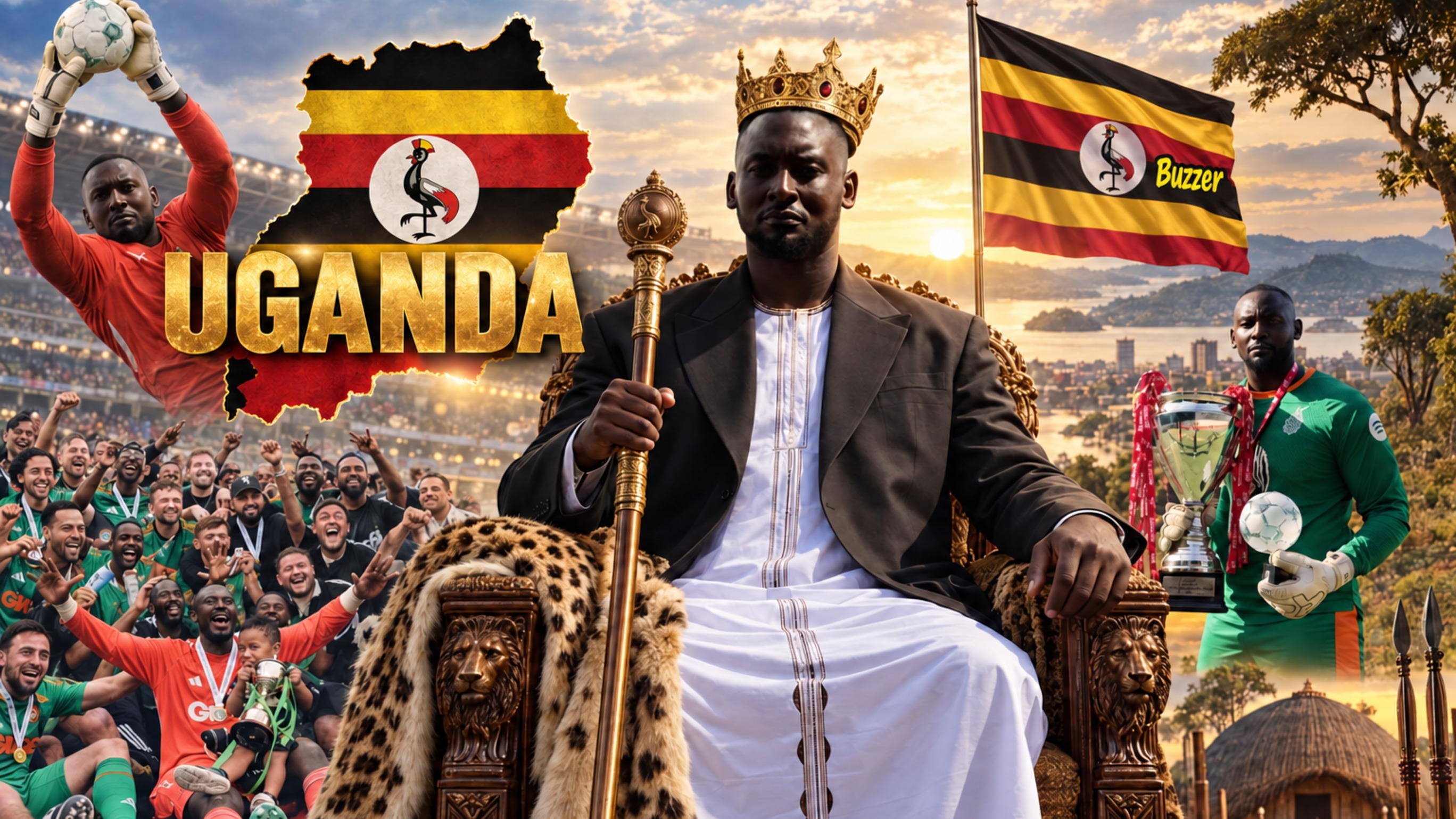 From the ninth tier to the throne The goalkeeper who could become king of 800,000 people