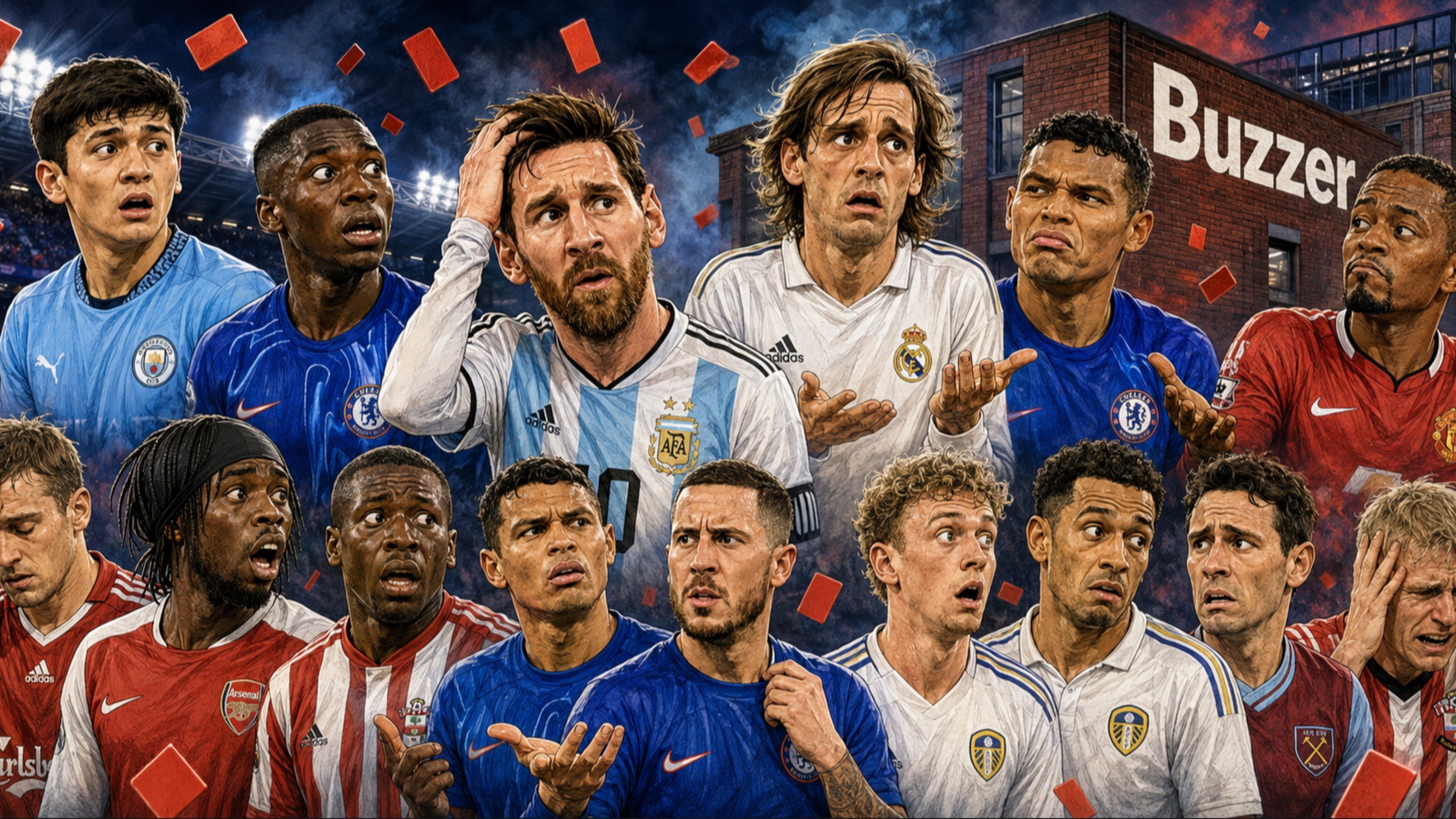 ## Nightmare Football Debuts: Lionel Messi, Rio Ferdinand and Other Stars Who Got Off to the Worst Possible Start

A player’s first appearance for a new club or national team is usually a special moment in their career. Expectations are high, supporters scrutinise every touch, and any mistake can turn a memorable occasion into an experience they would rather forget.

Over the years, several high-profile footballers who represented clubs such as Chelsea, Manchester United and Real Madrid have endured difficult introductions. Their experiences show how quickly an eagerly anticipated debut can turn into an unforgettable nightmare.

From red cards after just a few seconds to costly mistakes, penalties conceded and performances that ended prematurely, football history is filled with disastrous debuts. Lionel Messi, Rio Ferdinand, Patrice Evra and Thiago Silva are among those who later proved that a disappointing first appearance does not define an entire career.

## Abdukodir Khusanov Started With a Blunder and a Booking

For Abdukodir Khusanov, his Premier League debut almost immediately turned into a nightmare. The Uzbek defender was thrown into a difficult match against Chelsea, and the opening minutes were enough to derail his performance.

“It’s one of those moments when you feel like crying for the lad.”

Those were Gary Neville’s words from the commentary box after just two minutes. The first Uzbek footballer to appear in the Premier League misjudged an aerial challenge involving Nicolas Jackson before directing a weak header towards Ederson.

Nicolas Jackson intercepted the ball and presented Noni Madueke with a straightforward finish. The defender’s problems continued a minute later when he fouled Cole Palmer and received a yellow card. Depending on the referee’s interpretation, the challenge could even have resulted in a sending-off.

Clearly shaken by those incidents, Abdukodir Khusanov never regained his composure and was substituted early in the second half. Manchester City nevertheless recovered from their early setback and came from behind to secure a 3-1 victory.

“I thought it wasn’t exactly the best start, was it? He’ll learn from this experience. He’s young and he has come here for many years,” Josep Guardiola said.

## Moisés Caicedo Conceded a Penalty After a Record Transfer

Chelsea paid £115 million to sign Moisés Caicedo, setting a British transfer record after an intense battle with Liverpool for the Ecuadorian midfielder’s signature.

The deal generated considerable discussion online and gave Chelsea supporters plenty to celebrate, particularly after their club had beaten one of its main Premier League rivals to his signing.

However, that excitement quickly subsided during Moisés Caicedo’s first appearance against West Ham United. Introduced late in the match, the midfielder struggled to adjust to the pace of the game and made several mistakes.

The most damaging moment came when he conceded a penalty, an incident that contributed significantly to Chelsea’s 3-1 defeat. The Ecuadorian needed time to show that he was worth the club’s investment, but his performances during the 2024-25 season established him as one of the most highly regarded midfielders in English football.

## Jonathan Woodgate Remains Associated With an Unforgettable Debut

Jonathan Woodgate endured one of the most disastrous debuts in football history when he finally made his first appearance for Real Madrid against Athletic Bilbao in September 2005.

The English defender had waited more than a year to make his debut after joining the Spanish giants from Newcastle United, with injuries repeatedly delaying his introduction.

When the long-awaited moment finally arrived, Woodgate scored an own goal before being sent off after receiving a second yellow card.

Real Madrid eventually recovered to win 3-1, but Woodgate’s unfortunate combination of an own goal and a red card ensured that his debut would be remembered for all the wrong reasons.

## Lionel Messi Was Sent Off Two Minutes Into His Argentina Debut

Lionel Messi’s international career reached its greatest moment in 2022, when the forward led Argentina to World Cup glory. However, his introduction to the national team was an entirely different story.

Head coach José Pékerman called him up for a friendly against Hungary and introduced him in the 63rd minute. The young footballer had an opportunity to showcase his ability at an important stage of his career.

His adventure ended almost before it had begun. After just two minutes, Lionel Messi was sent off following a foul on Vilmos Vanczák.

According to reports after the match, the forward was found crying in the dressing room. The years that followed completely changed the perspective on that episode, particularly after his extraordinary achievements in an Argentina shirt.

## Thiago Silva Made a Costly Mistake on His Premier League Debut

Thiago Silva ultimately became regarded as one of Chelsea’s most inspired signings, but his Premier League debut offered little indication that the Brazilian would become such an important player.

Against newly promoted West Bromwich Albion, the experienced defender lost possession in his own half, allowing Callum Robinson to score.

It was the second of three goals scored by the hosts before half-time, during a first half that exposed Chelsea’s defensive problems. Thiago Silva failed to make a decisive intervention and was beaten twice in individual duels.

Chelsea responded after the break, with Mason Mount, Callum Hudson-Odoi and Tammy Abraham scoring to rescue the situation. The Brazilian subsequently overcame that difficult start and became a cornerstone of Chelsea’s defence.

## Patrice Evra Was Substituted at Half-Time by Sir Alex Ferguson

Patrice Evra enjoyed an outstanding career at Manchester United after joining the club in January 2006. The French defender made 379 appearances and won 14 trophies, including five Premier League titles and the Champions League.

On his debut, however, there was little to suggest that such success lay ahead. Trevor Sinclair caused him constant problems during the first half against Manchester City, prompting Sir Alex Ferguson to replace him after just 45 minutes.

In 2022, Patrice Evra recalled the experience that forced him to understand how different English football was from anything he had previously encountered.

“After the first five minutes playing against Trevor Sinclair, I had a cut here on my head. I remember standing near the post and, you know how it is when you talk to yourself, I was wondering, ‘What the hell am I doing here?’

“The football was so fast and so physical. I had been enjoying a comfortable life in Monte Carlo and had been named the best left-back four times. I thought I had made it in my career and that I was an important player. Then, at half-time, I experienced Sir Alex Ferguson’s famous hairdryer treatment for the first time.

“He tore into everyone, then came over to me and said, ‘You’re going to sit next to me and learn about English football.’ I had played for the France national team, I had appeared in a Champions League final, and in my first match I was substituted after 45 minutes,” Patrice Evra recalled in 2022.

## Joe Cole Was Sent Off on His Premier League Debut for Liverpool

Joe Cole’s move to Liverpool came with considerable expectations, but his Premier League debut for the club against Arsenal in 2010 provided an early indication that his time at Anfield would not be particularly memorable.

The English midfielder was sent off, and the red card he received that day paradoxically became one of the best-known moments of his spell at the club.

Joe Cole never truly established a strong connection with Liverpool supporters, and his performances failed to meet the expectations that accompanied his arrival. As a result, he remains among the signings considered disappointing by the club’s fans.

## Gervinho Ruined His Debut After an Altercation With Joey Barton

Arsenal signed Gervinho from Lille in 2011, at a time when his former teammate Eden Hazard was frequently linked with a move to English football.

Arsenal supporters hoped the Ivorian would provide an attacking contribution comparable to what the talented Belgium international might have offered.

Those expectations suffered an immediate setback. During a goalless match against Newcastle United, Gervinho was sent off after slapping Joey Barton.

The incident turned his debut into a major talking point, although Barton’s reputation prompted some supporters to view the situation with a degree of understanding.

## Ali Dia Is Remembered for His Only Southampton Appearance

Ali Dia occupies a unique place among the worst debuts in English football after making an unforgettable appearance for Southampton against Leeds United in 1996.

Manager Graeme Souness signed the Senegalese forward after receiving a phone call from someone claiming to be former Ballon d’Or winner George Weah and recommending Dia as a talented relative.

Dia replaced the injured Matt Le Tissier during the match, but his performance quickly revealed that he was nowhere near Premier League standard.

After just 53 minutes on the pitch, he was substituted himself. Southampton lost 2-0, and Dia never played another match for the club.

## Saúl Ñíguez Was Completely Overwhelmed on His Chelsea Debut

In 2021, Chelsea signed Saúl Ñíguez on loan from Atlético Madrid. Although his professional relationship with Diego Simeone had deteriorated, the Spanish midfielder was still regarded as a talented footballer capable of making a difference.

However, his first appearance against Aston Villa demonstrated just how difficult adapting to the Premier League could be. John McGinn and the other Aston Villa midfielders dominated the central areas.

Saúl Ñíguez struggled with the pace of the match and misplaced two passes that almost presented Ollie Watkins with clear goalscoring opportunities.

The Spaniard was substituted at half-time, and his spell at Chelsea never produced the expected turnaround. He started only four more league matches throughout the remainder of the season.

## Gaetano Berardi Was Sent Off After a Movie-Style Challenge

Gaetano Berardi began his Leeds United career with a red card that remained etched in supporters’ memories. During a match against Accrington Stanley, the defender launched into a spectacular and dangerous challenge resembling a karate kick.

The incident did not prevent him from later becoming a fan favourite. For some supporters, his combative attitude was precisely what contributed to his popularity.

Will Hatfield, the player on the receiving end of the challenge, explained in 2023 that the incident had been less painful than it initially appeared.

“I didn’t feel anything. He didn’t actually bring his legs together; he sort of wrapped them around me, so I didn’t feel much contact.

“I didn’t go down and I didn’t exaggerate. I was so surprised that I kept wondering, ‘What is he actually doing? Why did he do that?’

“As a Leeds supporter, I didn’t want to cause a scene or start a fight. I was also very young, so I told myself, ‘You know what? I’d better keep quiet.’

“If he did that to me now, ten years later, I would probably make a bit more of it and have an argument with him. You know what football is like: a little pushing and shoving and some commotion. I would have liked to have a little confrontation with him.

“But I was very young and didn’t want to upset the Leeds fans, so I thought it was better not to do anything. It was a very strange incident. Nothing like that has ever happened to me again in my career. The way it happened was quite funny,” Will Hatfield said in a 2023 interview, recalling a challenge that looked as though it had come straight out of a Jackie Chan film.

## Rio Ferdinand’s Leeds United Debut Began With Three Goals Conceded in 28 Minutes

Leeds United paid £18 million to sign Rio Ferdinand from West Ham United in 2000. At the time, the fee was a British transfer record and made the England international the most expensive defender in the world.

Expectations were enormous, but Rio Ferdinand’s first appearance for his new club proved to be a difficult experience.

Manager David O’Leary reorganised his defence to accommodate the new signing, but Leicester City immediately took advantage of their opponents’ lack of coordination.

Robbie Savage, Ade Akinbiyi and Gerry Taggart all scored, leaving Leicester City three goals ahead after just 28 minutes.

Leeds United failed to qualify for the Champions League at the end of the season. The club subsequently entered a difficult period that eventually saw them fall into League One.

Wayne Bridge Was Involved in All Three Goals Conceded by West Ham United

At the beginning of 2011, West Ham United were fighting to avoid relegation and hoped Wayne Bridge’s experience would help bring greater stability to their defence.

However, the defender’s debut against Arsenal demonstrated precisely the opposite. The England international struggled with the intensity of the match and was at fault for the first two goals scored by the visitors.

Wayne Bridge also conceded a penalty, completing a miserable debut that he would have preferred to forget as quickly as possible.

Arsenal won 3-0, and West Ham United were unable to turn their season around. They finished bottom of the table and were relegated.

## Alex Jankewitz Lasted Just 79 Seconds on His First Premier League Start

Alex Jankewitz’s first Premier League start for Southampton in February 2021 represents one of the most dramatic examples on this list.

Against Manchester United, the midfielder lasted just 79 seconds before receiving a straight red card for a dangerous challenge on Scott McTominay.

The dismissal left his team a man down for almost the entire match. Southampton subsequently suffered a crushing 9-0 defeat.

For Alex Jankewitz, that episode effectively marked the end of his time at the club. He never played another match for Southampton and was transferred to Young Boys later that summer.