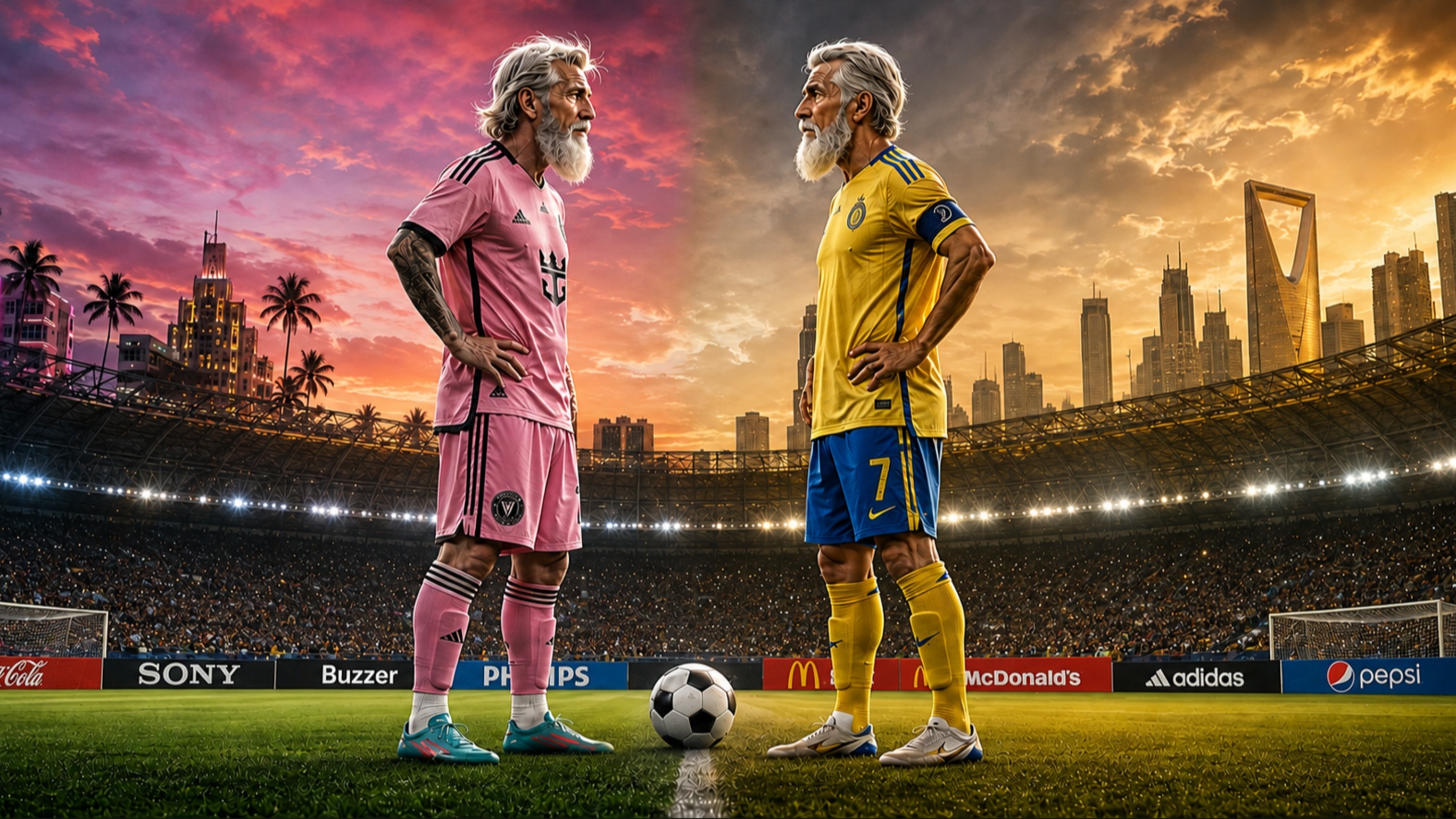 When will Lionel Messi and Cristiano Ronaldo retire from professional football?