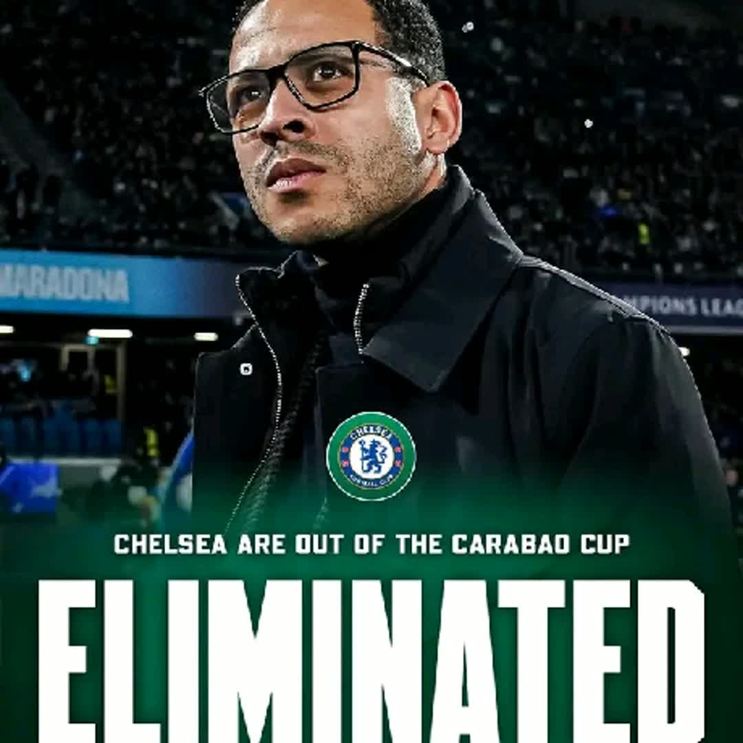 Post by Ogidi Kelvin: 🚨 𝐎𝐅𝐅𝐈𝐂𝐈𝐀𝐋: Chelsea are OUT of the Cafabao Cup after the defeat against Arsenal! 🏆❌ #buzzer #viral #fyp...