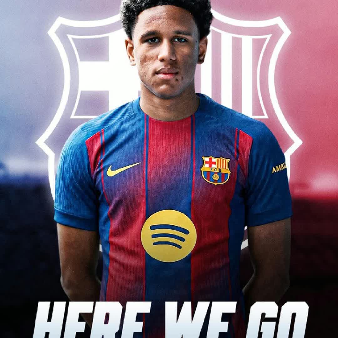 Post by Frans Mlomo: 🚨 𝐇𝐄𝐑𝐄 𝐖𝐄 𝐆𝐎! Barcelona agree deal to sign Juwensley Onstein as new CB from Genk 💙❤️✨ Signing completed...