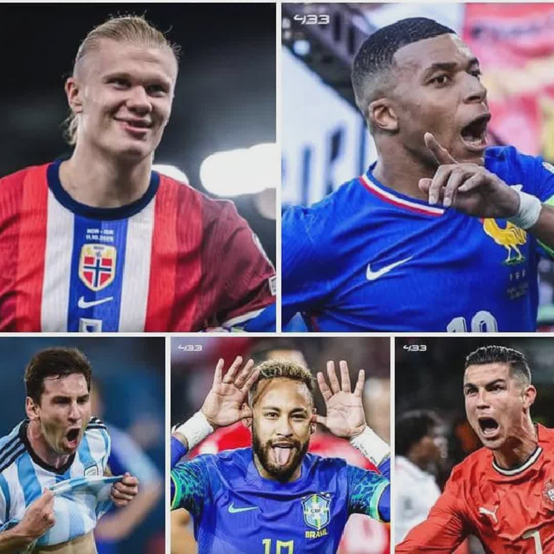 Post by Favour Jacobson: Will Haaland and mbappe through their dexterity surpass Ronaldo and Messi or it is just a passing fad? @iam_ntah...