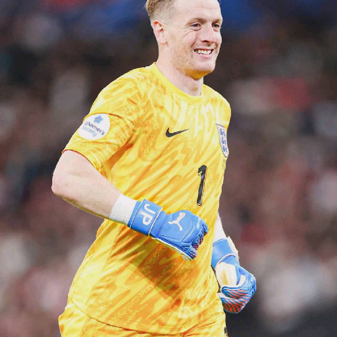 Post by Favour Jacobson: Jordan Pickford has now gone an entire year without conceding a goal for England 😳 @buzzer_fan_official #buzzer...