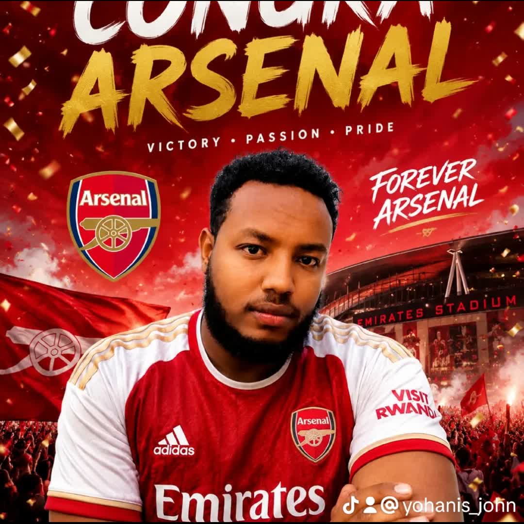 Post by Yohanis John: Congra arsenal