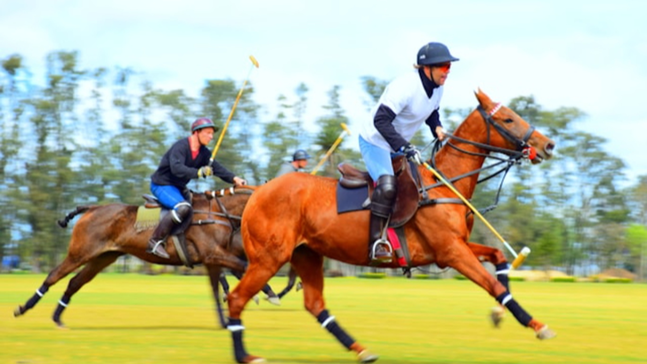 As you watch a polo game, the players make it look effortless. The pony gallops, the rider turns, the mallet swings and the ball shoots away with mesmerizing fluency. Try doing it yourself and the illusion quickly disappears.

Polo is very demanding, both physically and mentally. The best players are excellent riders, completely in sync with their horses. They anticipate the game, execute shots precisely and make smart decisions at speed.

For a beginner, all of this may sound intimidating, but these skills develop gradually, through riding practice, physical training and mental preparation.

# Horsemanship comes first in polo

The horse is at the heart of polo, and players have long emphasized just how much their performance depends on their mounts. Elite players [attribute up to 80% of their success](https://pmc.ncbi.nlm.nih.gov/articles/PMC9197297/) to their horses. The connection between horse and rider is paramount - a great polo player doesn't simply control a horse, they feel it.

During a match, the horse must speed up, stop and turn, while the rider leans from saddle to strike the ball. If the rider pulls on the reins or resists the horse's movement, both will struggle to perform at their best.

Before playing polo, beginners need to work on their riding skills, developing smooth transitions and balanced turns while maintaining a stable position, allowing the horse to move freely. The goal isn't to make the horse do everything you want; it's to develop such good communication that you can move together almost instinctively.

That feel for the horse becomes the foundation for everything else a polo player does.

# Develop your game awareness

Polo is fast, but chasing the ball is not enough. Elite players understand positioning, anticipate where the ball is going and recognize what teammates and opponents are likely to do next. Knowing the line of the ball and the right of way is also essential for playing effectively and safely.

Polo is a team sport, so communication is essential too. Players need to know when to attack, pass, support a teammate or create space. 

With practice, the game begins to slow down mentally, even when it is moving faster physically. Great decision-making isn't about reacting more quickly; it's about understanding the situation early enough to know what to do next. Learning to “read” the game is what makes a player valuable to their team.

# Master coordination

Hitting a ball at a horse's gallop while leaning out of the saddle and avoiding opponents requires excellent coordination. Beginners may be tempted to hit harder, but timing and control matter more than brute force. A consistent swing and controlled hit are more likely to send the ball where you want it to go.Strength should be used in a controlled way, while the hand holding the reins remains soft enough not to hinder the horse. Properly fitted equipment, including a helmet, gloves and a mallet suited to the player, can also support control and confidence.

Ultimately, good polo technique is about making the right movement at precisely the right moment.

# Keep up your fitness level

The pony might be the one galloping, but polo still demands plenty from the rider. Staying balanced in the saddle while swinging a mallet requires cardio endurance, core strength, flexibility and balance. Research on elite polo players has found [substantial cardiovascular demands](https://www.tandfonline.com/doi/abs/10.1080/24748668.2008.11868437) during matches, reinforcing the importance of physical conditioning alongside technical training.

Regular riding, aerobic exercise and, strength training help build a strong foundation, allowing players to concentrate on the game, communicate with their horses and make good decisions, even when fatigue starts to set in.

# Keep a cool head

With horses galloping and riders competing for the ball, polo can quickly become chaotic. Staying composed requires confidence, concentration and a healthy respect for risk.

In her first-person account of the mental side of polo, player Anne Gry Reitan Ringen describes how fear and uncertainty can become part of the experience, particularly when speed and competition increase. Her experience highlights an important lesson: bravery isn't about ignoring fear; it's about learning to manage it and still make sensible decisions.

# Great players keep learning

Becoming a great polo player isn't about mastering one skill. It's about bringing everything together: horsemanship, game awareness, precise movements, smart decisions and composure under pressure.

You don't have to develop every skill at once. Focus on one weakness during each practice session, whether that's your balance, positioning, swing or decision-making.

The best players keep learning long after the basics become second nature. The goal isn't to become a ten-goaler overnight, but to finish every chukka a little better than you started.