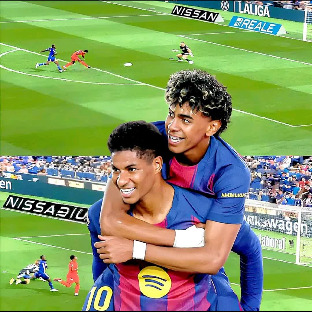 Post by Polo King: 🚨⚽ 𝐍𝐎 Lamine Yamal 𝐓𝐎𝐍𝐈𝐆𝐇𝐓… 𝐁𝐔𝐓 𝐇𝐄 𝐒𝐓𝐄𝐏𝐏𝐄𝐃 𝐔𝐏 🔥 While Yamal was absent, Marcus Rashford...