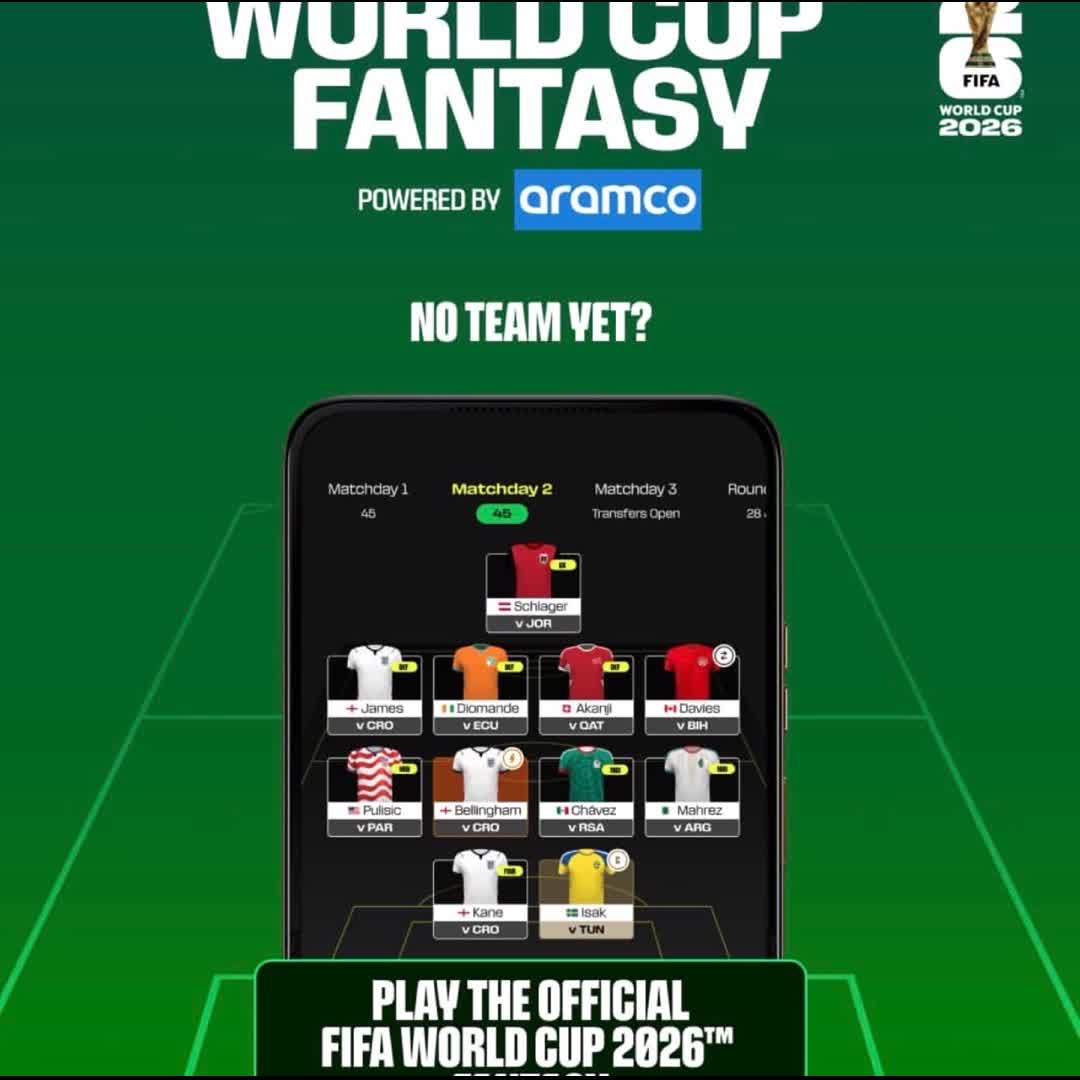 Post by Ameh Samuel: FIFA World Cup its deadline day submit your fifa World Cup fantasy team before the tournament begins
