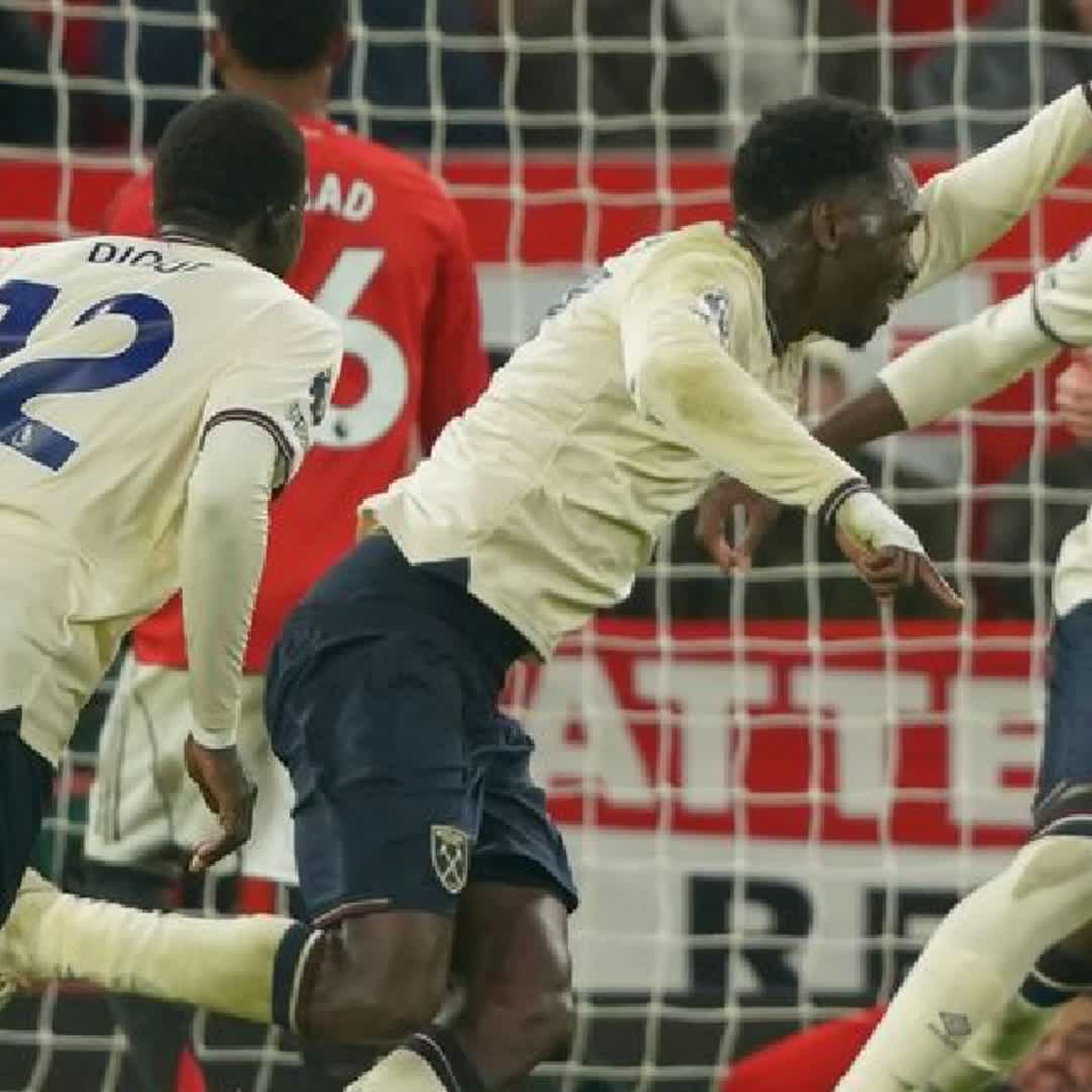 Post by Sodiq Alabi: Manchester United slipped up at home again as Soungoutou Magassa’s late goal earned West Ham a 1-1 draw at Old...