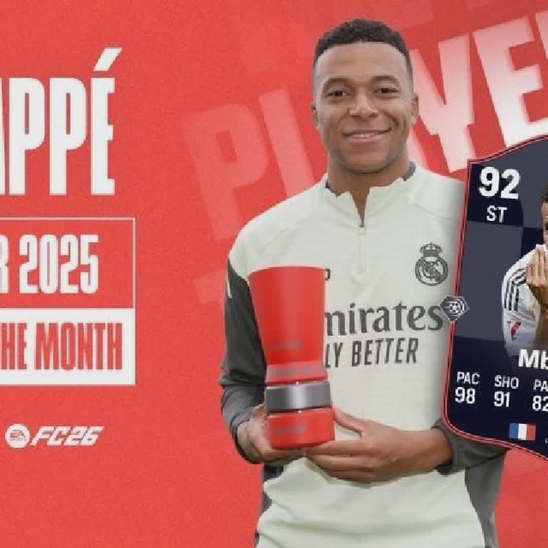 Post by Sodiq Alabi: According to official news, Real Madrid striker Kylian Mbappé has been named La Liga's Player of the Month for...