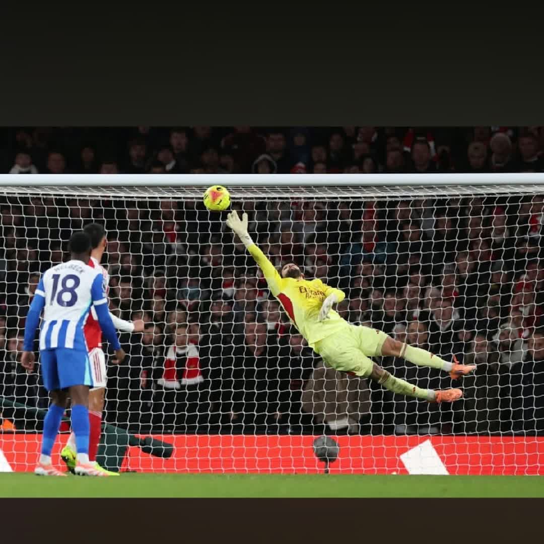 Post by Barnabas Ayalew: David Raya saved the day 🧤🥊 @tesfatzazu1 @bereketatklti93 @acheno @bernabasalyu @k6964099 @glori123 #buzzer #viral...