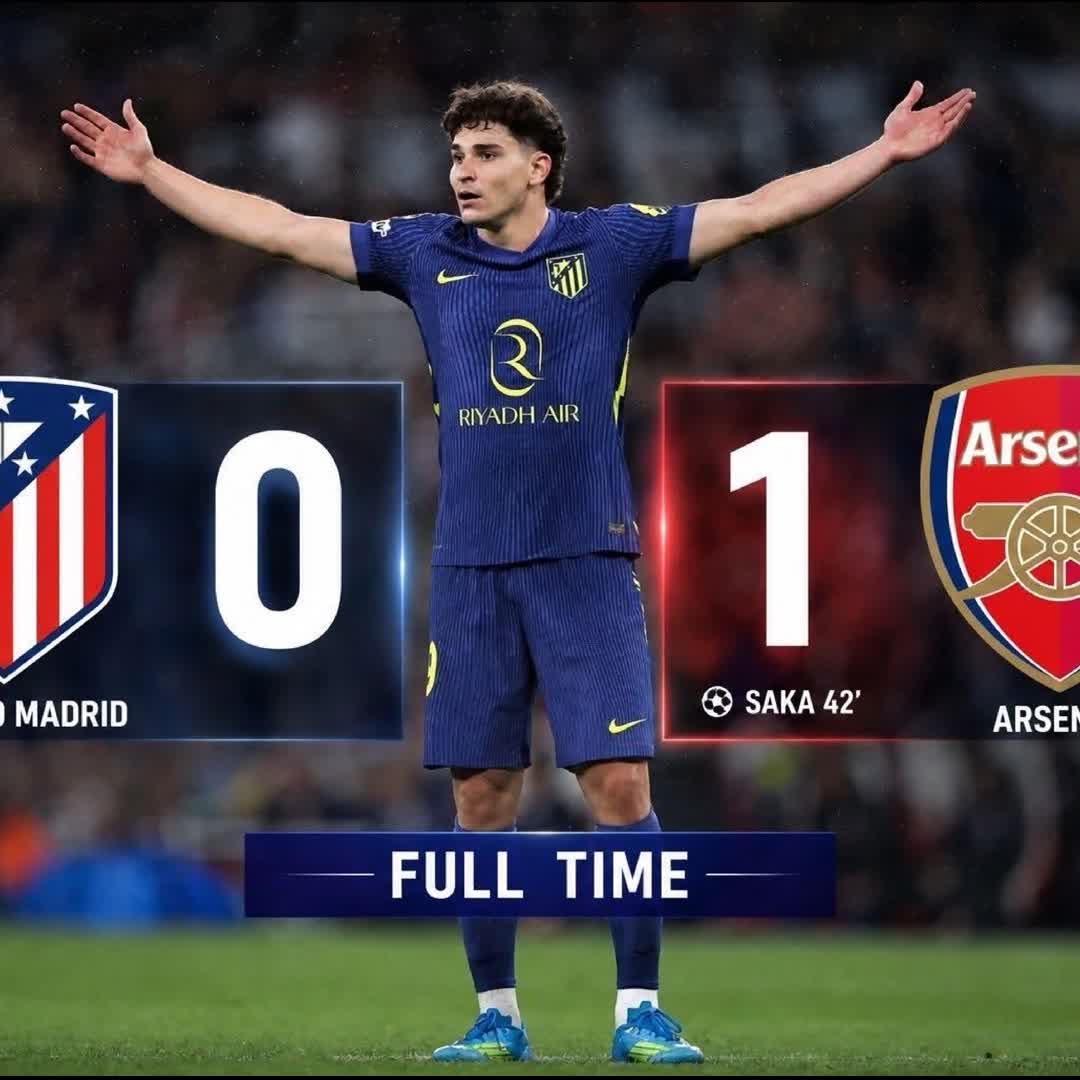 Post by narmin Ali: The last Spanish club, Atletico Madrid, bids farewell to the Champions League, while Arsenal secures a place in the...