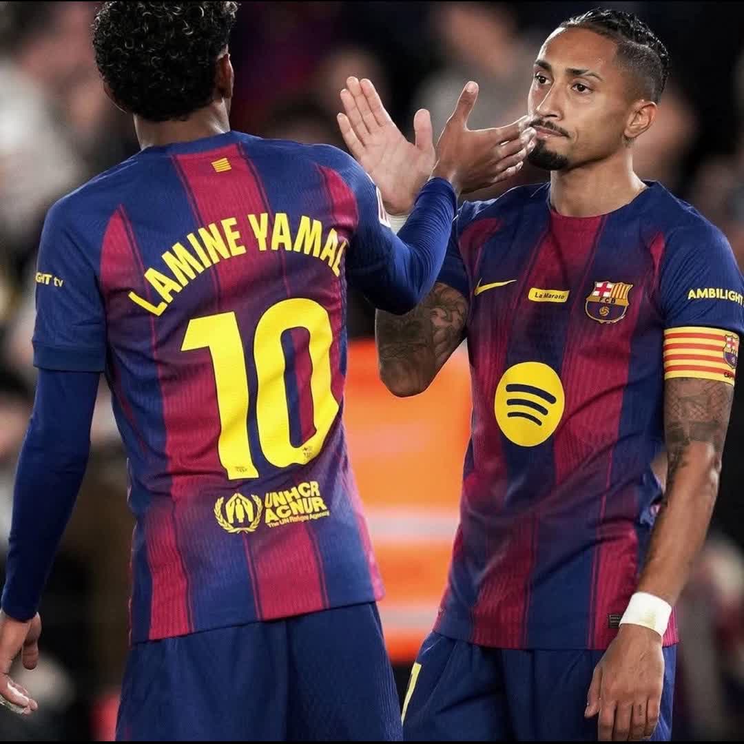 Post by narmin Ali: If Barcelona reach the Champions League semi-finals without Rafinha and Lamine Yamal, they will face Arsenal 🥶