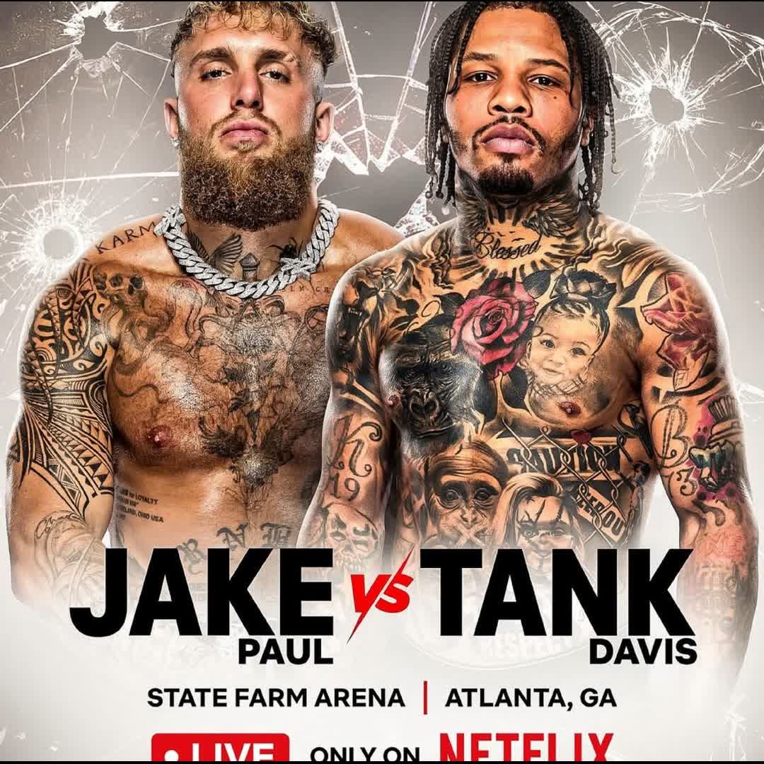 Post by Pob Wisky: Boxing paul v Davis who you got? #fyp #viral #buzzer #foryou