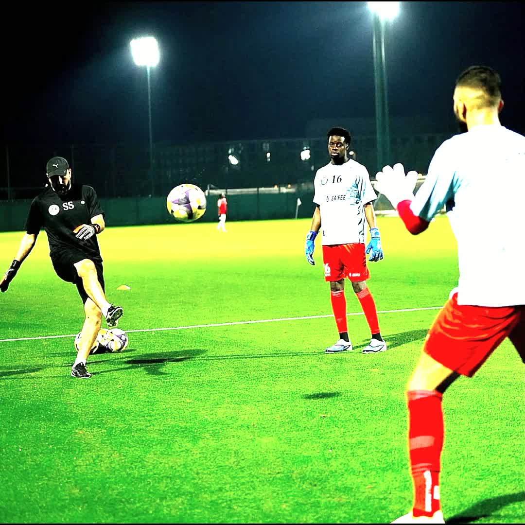 Post by Al Ittihad FC: Building confidence. Inspiring excellence. 🧤💚 Every save starts on the training ground. Coach Sami prepares our...