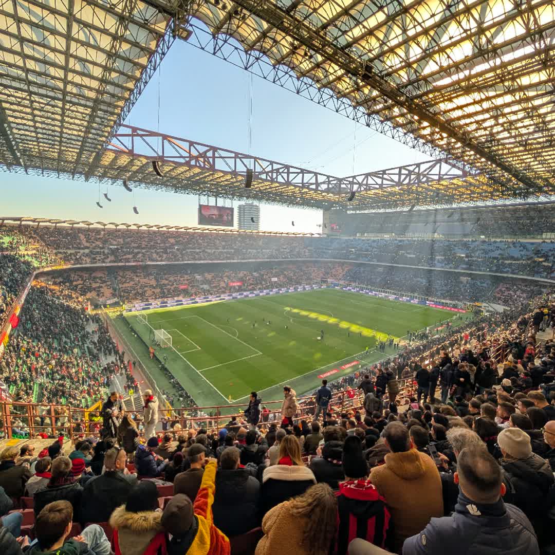 Post by Adam Mehtić: San Siro, Milan - Sassuolo, 14.12.2025