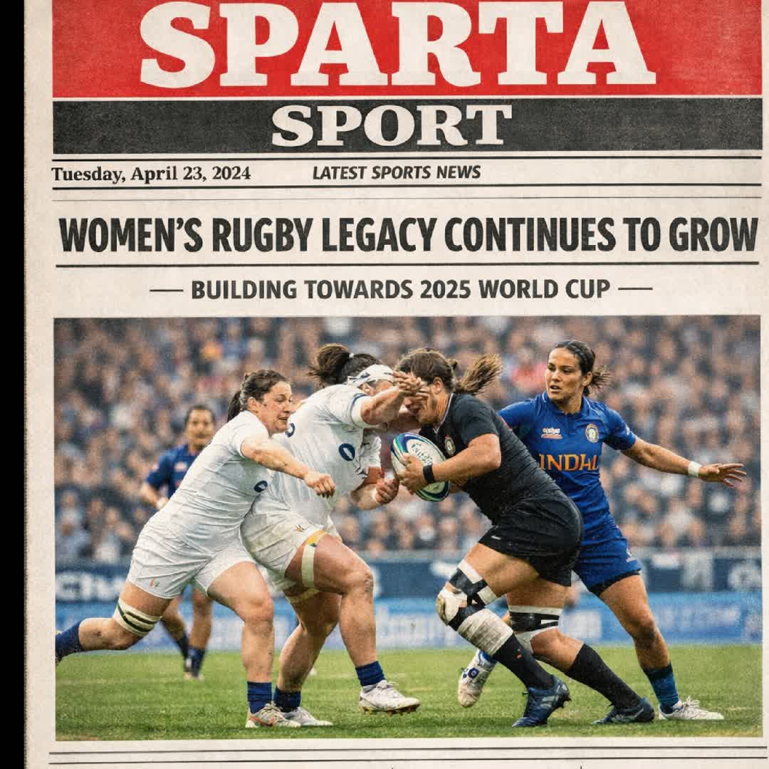 Post by SPARTA SPORTS: Women’s rugby is rising stronger than ever! 🏉🔥 The 2025 World Cup legacy is driving global growth, inspiring new...