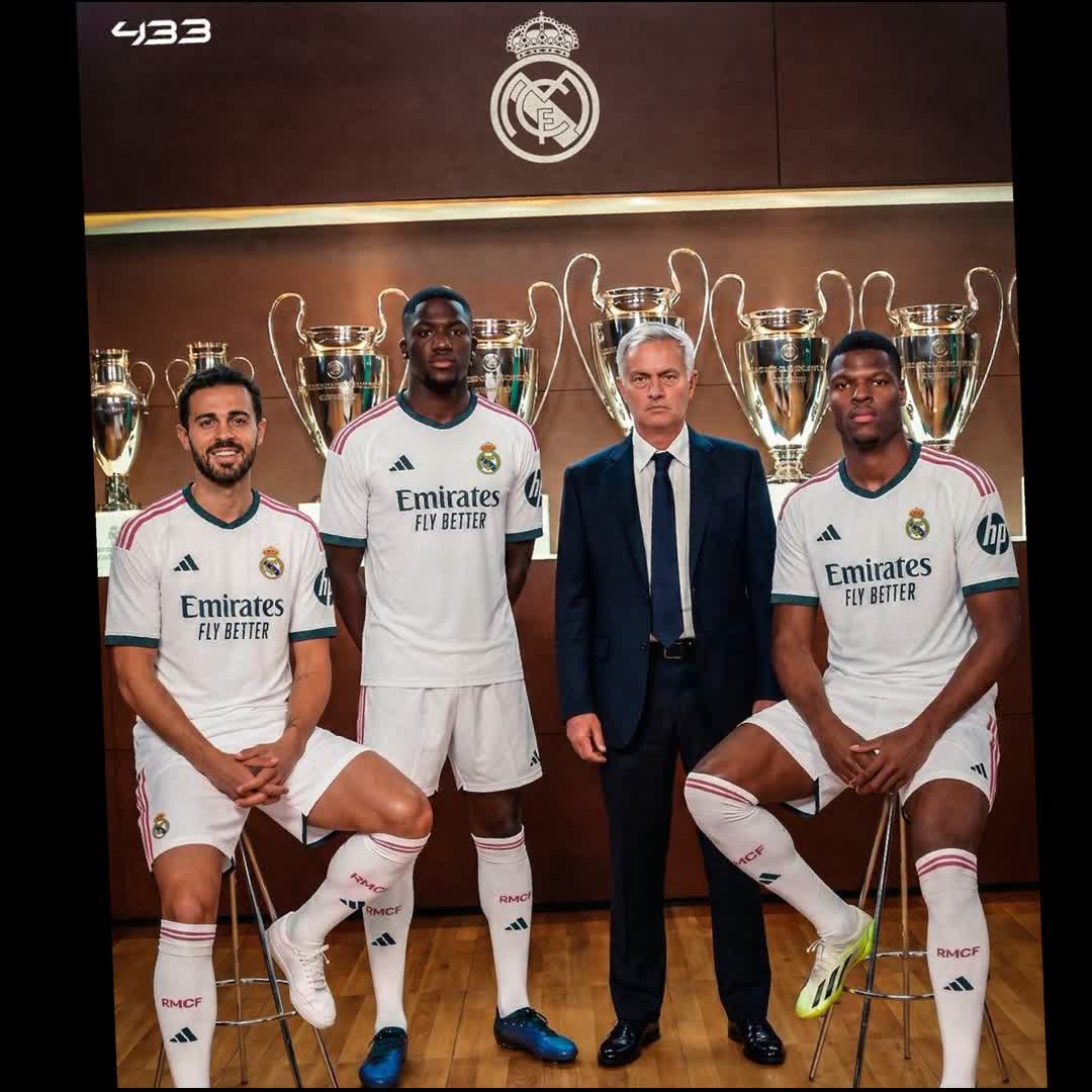 Post by Abdulmumini Abdullahi: 𝐑𝐄𝐀𝐋 𝐌𝐀𝐃𝐑𝐈𝐃 𝐀𝐑𝐄 𝐂𝐎𝐎𝐊𝐈𝐍𝐆. 👨‍🍳 José Mourinho ✔️ Denzel Dumfries ✔️ Ibrahima Konaté ✔️ Bernardo...