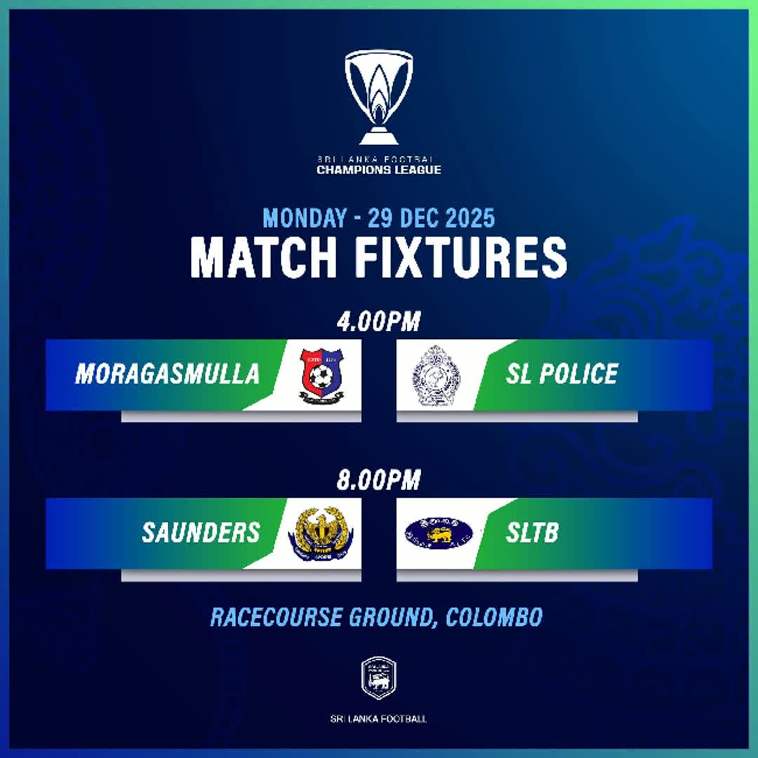 Post by World Sports: MATCH DAY🏆 🇱🇰 Two exciting clashes lined up today. #Football #ChampionsLeague #buzzer...