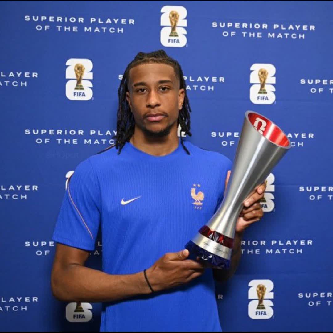 Post by Hilary Okeke: Michael Olise won “ man of the match” in his first ever World Cup match. This is insane