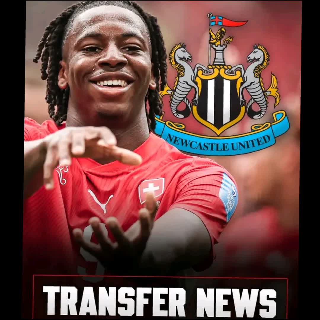 Post by Maaki Suurshater: 🚨 𝐁𝐑𝐄𝐀𝐊𝐈𝐍𝐆: Newcastle are 𝐂𝐋𝐎𝐒𝐈𝐍𝐆 𝐈𝐍 on deal to sign Switzerland talent Johan Manzambi! ⚪️⚫️🇨🇭...