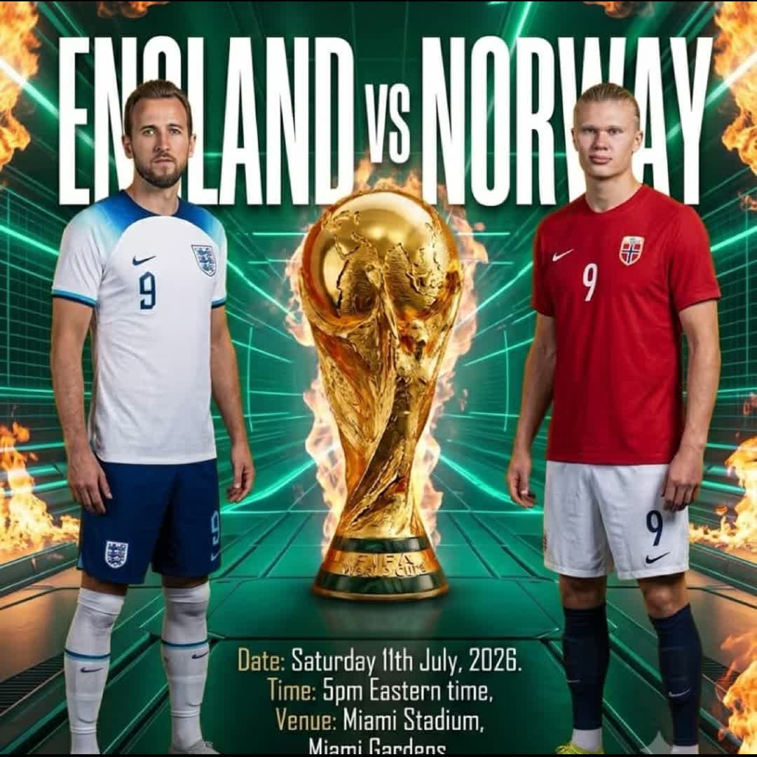 Post by Christian Michael: England vs Norway #worldcup #football #FifaWorldCup2026 #England #Norway #goalscorer