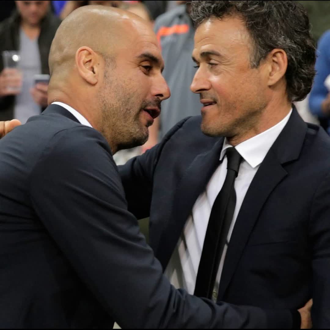 Post by MUHAMMAD ABUBAKAR ABDULLAHI: 🚨 Luis Enrique, when asked about Pep Guardiola leaving: "Pep Guardiola is the 𝐆𝐑𝐄𝐀𝐓𝐄𝐒𝐓 𝐌𝐀𝐍𝐀𝐆𝐄𝐑 𝐎𝐅...