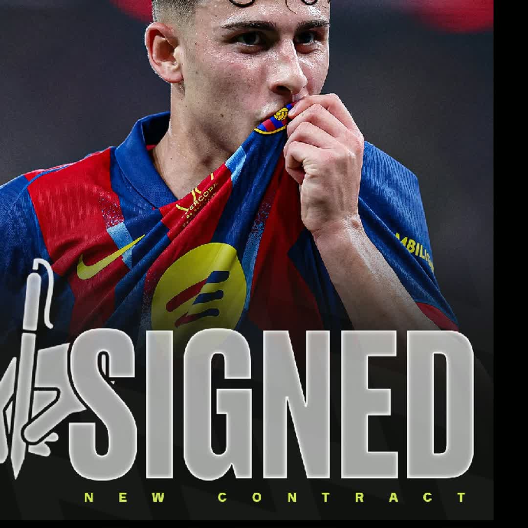 Post by KING ELITE FOOTBALL: Fermín López has signed a new contract with Barcelona until 2031 ✍️🔵🔴 #football #buzzer_fan_official #Daily...