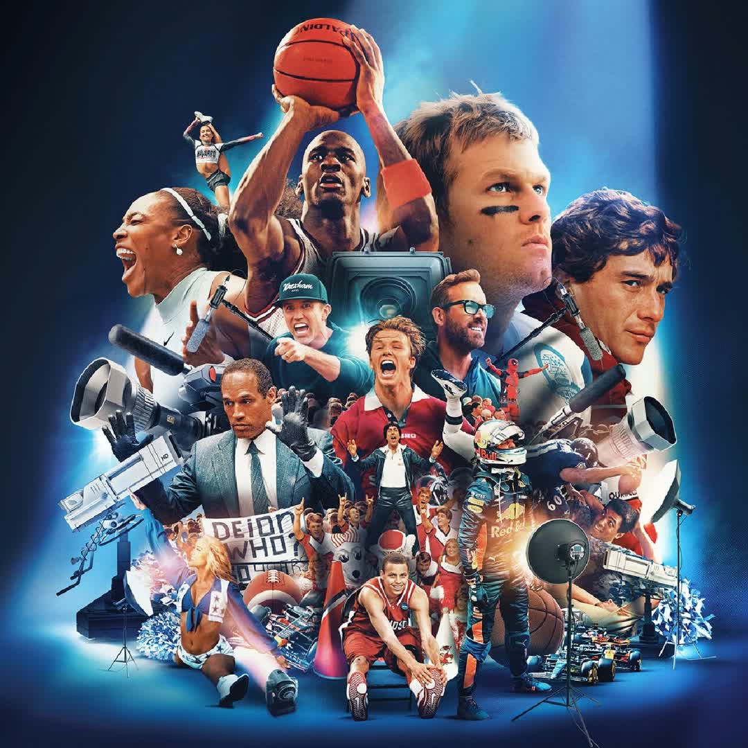 Post by Power Creep: "Where the roar of the stadium meets the lens of the camera—celebrating the icons who turned sports into the...