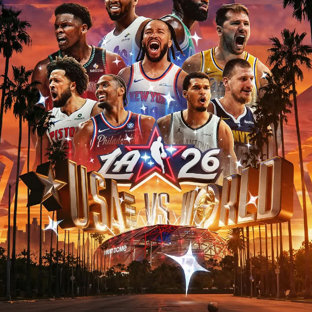 Post by Basketball Zone: 🌟USA vs. WORLD in the City of Angels 🌟 Watch the NBA's brightest stars take center stage at Intuit Dome for the...