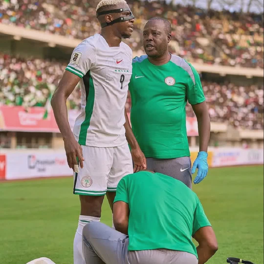 Post by Flexy joe: Osimhen's Injury Our Advantage... We Knew He Was Their Star Man - Sadiki Reveals 🇳🇬🦅 Speaking after knocking...