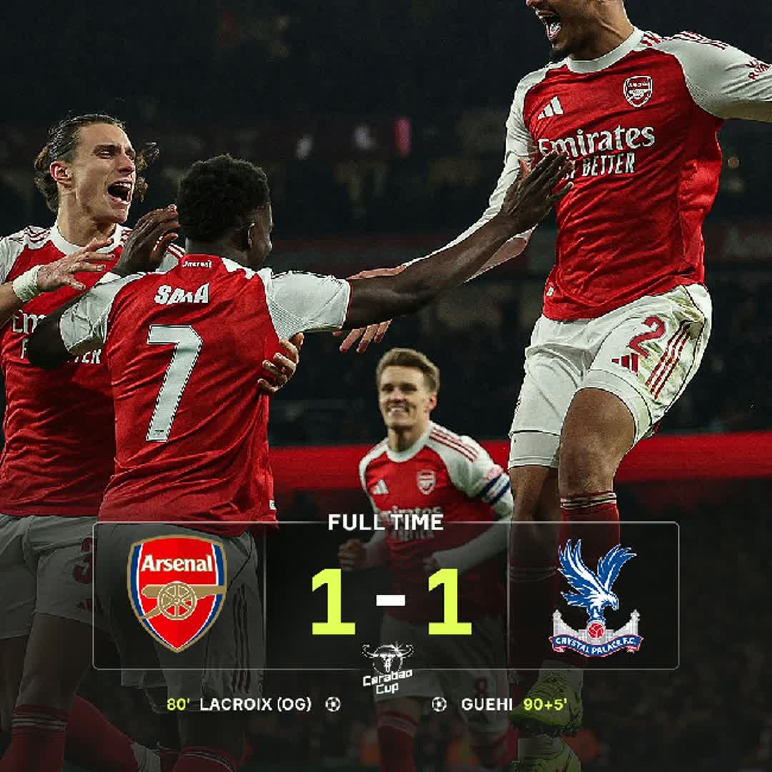Post by Egaye Sarah: Heart , fight , belief Arsenal win it the hard way. @john19 @ekrammuhammed @blissije @thevibecurator @takeone...