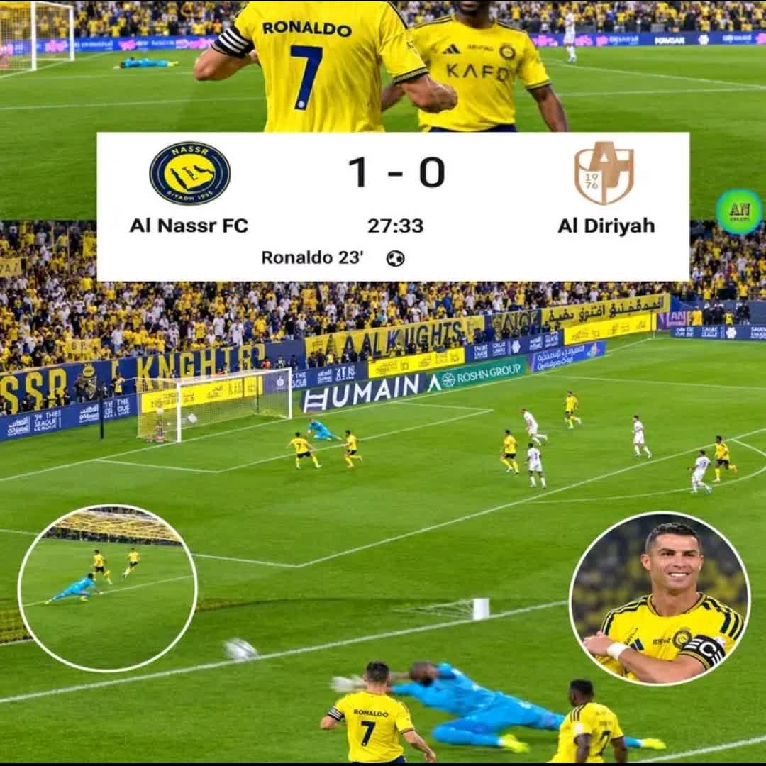 Post by krumaleisaac841 Igho: 🚨 GOAL!!! ⚽🔥 CRISTIANO RONALDO 🇵🇹 💛💙 THE GOAT STRIKES AGAIN! 👑 ⚽ Ronaldo finds the back of the net in the...
