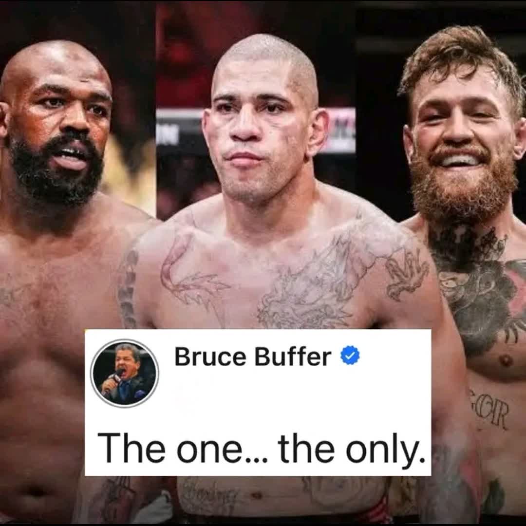 Post by krumaleisaac841 Igho: Bruce Buffer names the ONLY 3 fighters who deserve his special “THE ONE, THE ONLY” introduction! 🎤🔥 🇮🇪 Conor...