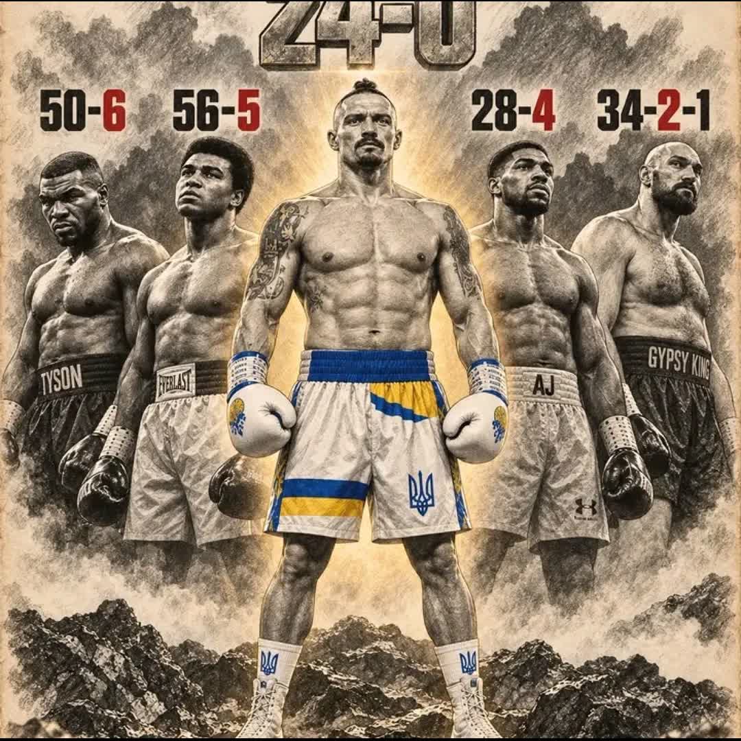 Post by krumaleisaac841 Igho: 24–0. STILL UNDEFEATED. 🇺🇦🥶 Mike Tyson. Muhammad Ali. Anthony Joshua. Tyson Fury. Four heavyweight legends. Four...