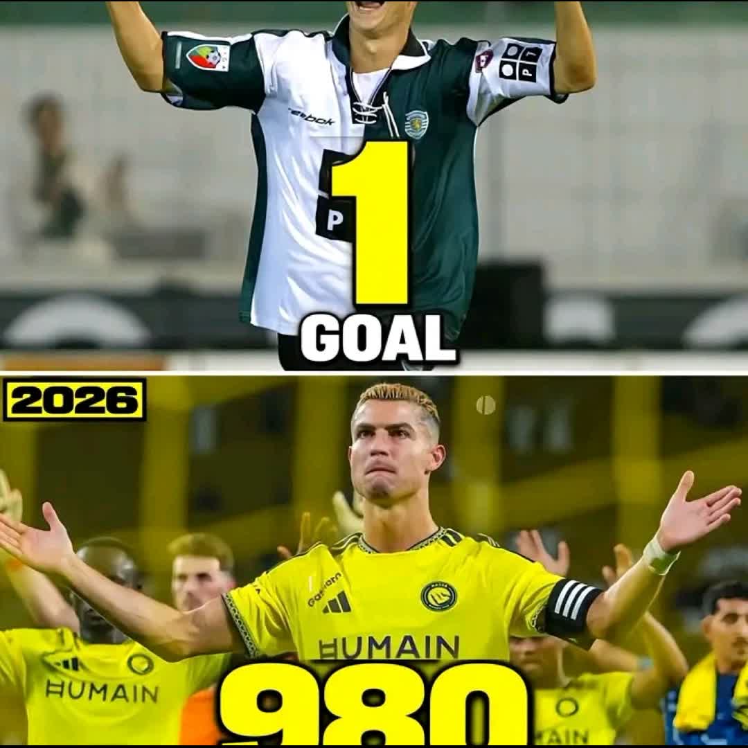 Post by krumaleisaac841 Igho: 🐐🔥 His first goal came at 17… and at 41, Cristiano Ronaldo is just 20 goals away from a milestone that could make...
