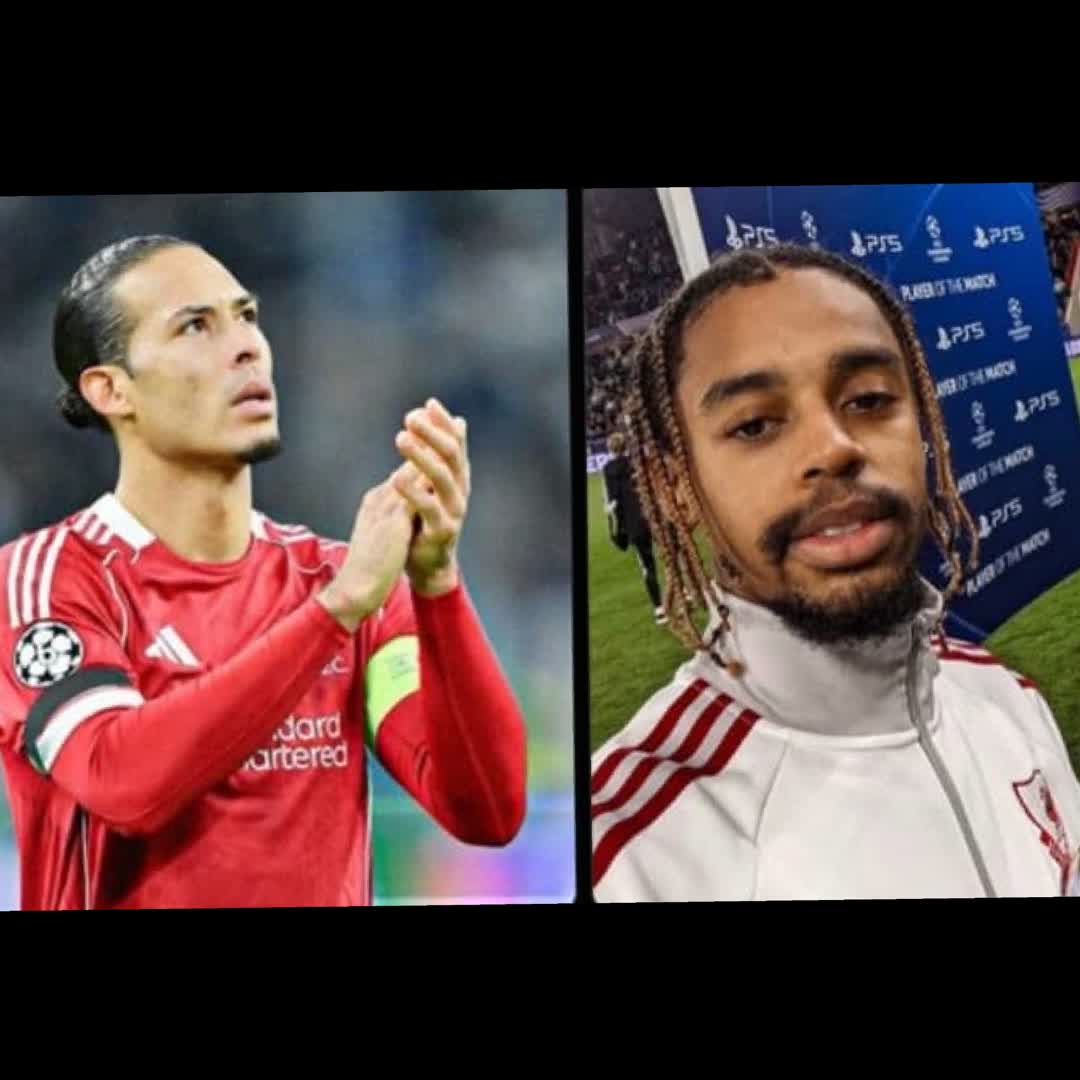 Post by Pizz Michael: Virgil van Dijk on Barcola:"I am happy to help. It's about helping each other to succeed". "We're in it together....