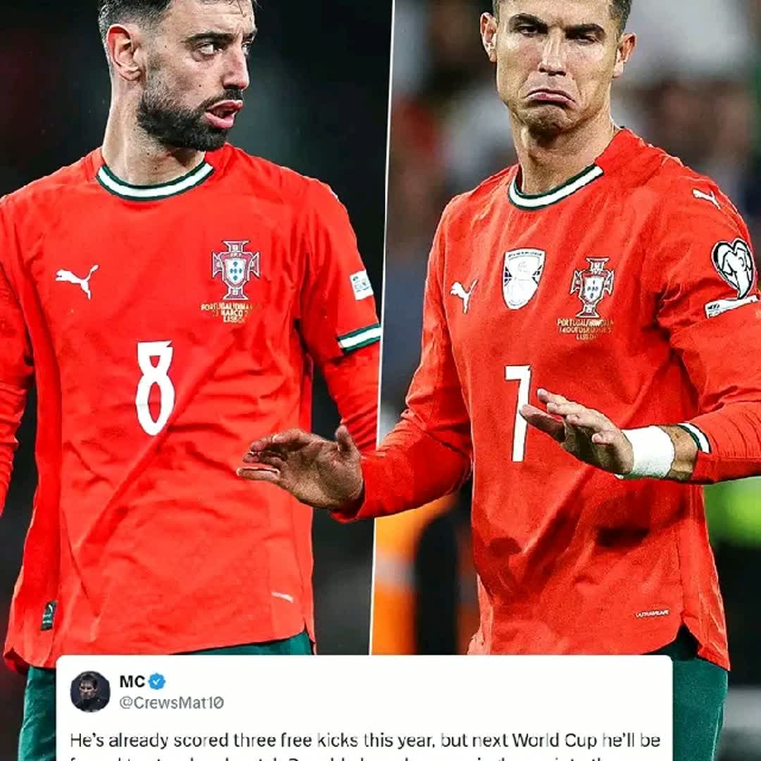 Post by sailorbelieve01 King: 𝗗𝗘𝗕𝗔𝗧𝗘: Should Bruno Fernandes or Cristiano Ronaldo take free-kicks at World Cup? 🇵🇹🤔 @yonaxo @ibrohamid2...