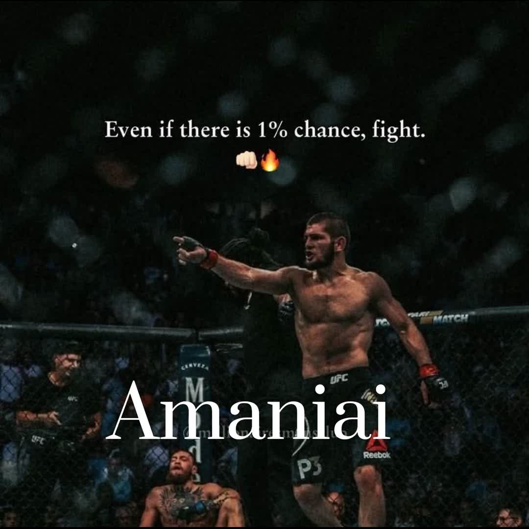 Post by Amani Ai: Even if 1% chance 🥷 Fight #bosnian #BosnianFootball #BosnianSteel #bosniansoldier #bosnianfightingchampionship
