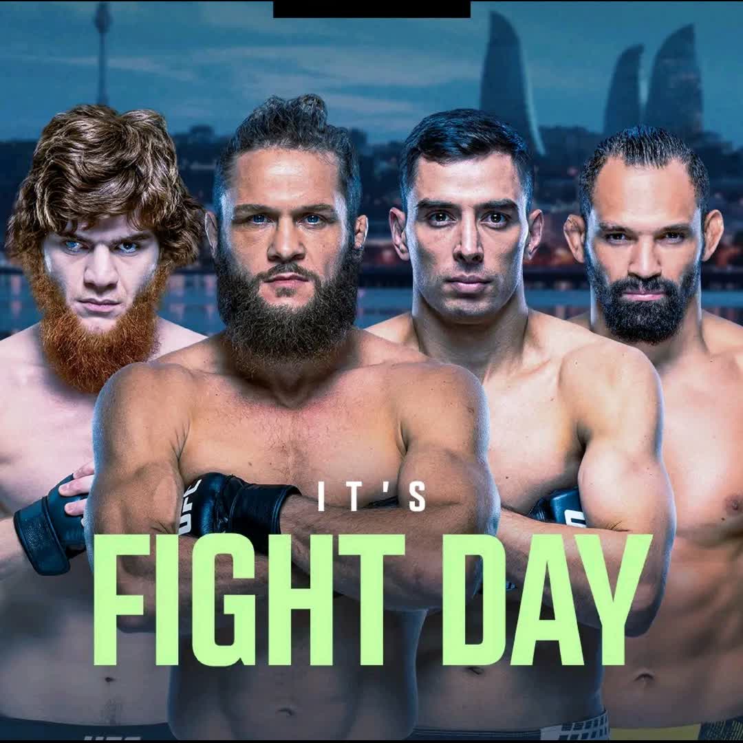 Post by Hassen H: Early start for #UFCBaku today 🤩 🇦🇿 Watch LIVE from 5pm UAE LT on STARZPLAY 📺 @schukwuebuka918 @yirga...