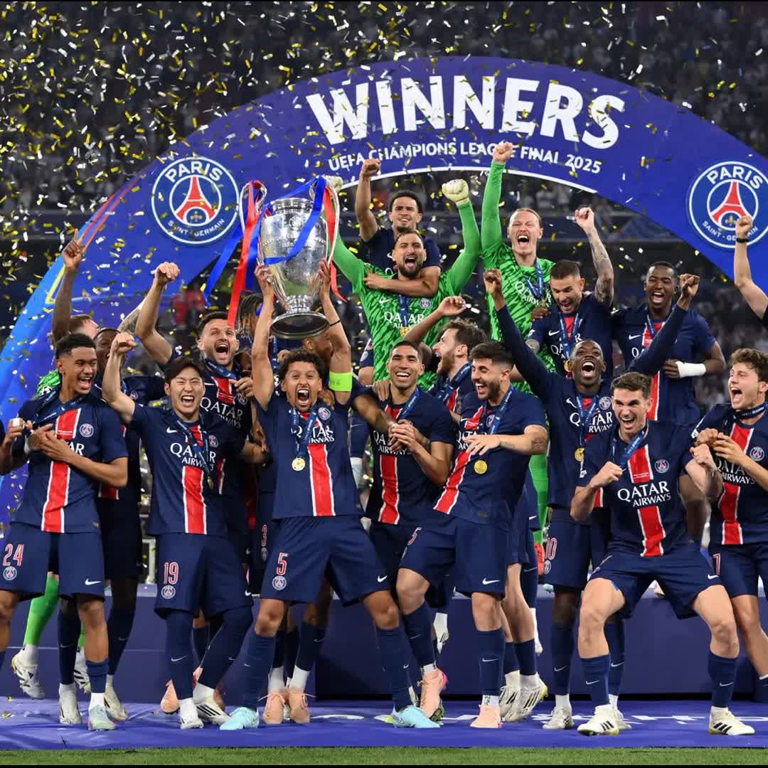 Post by Michael Ifeji: PSG are champions of Europe . It happened .👍🙏🏻🙏🏻#psg #ucl #final
