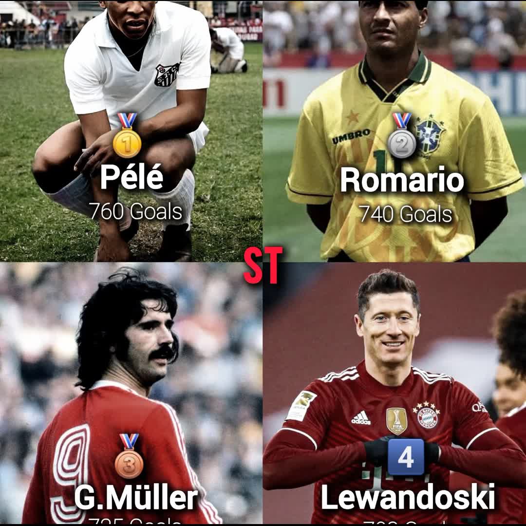 Post by Michael Ifeji: Top 4 striker of all time #buzzer #daily #sports