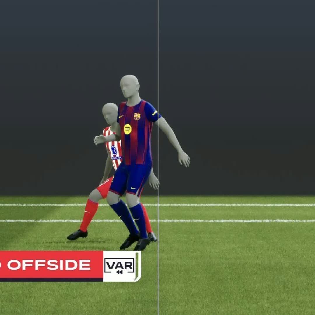 Post by Smarter Insight: "VAR says no offside. Do you think this was the correct decision?" #buzzer #viral #fyp #sports #Daily...