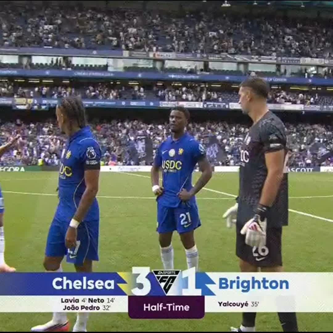 Post by ERii Stream: #Chelsea 3-1 #Brighton #Halftime @realchampion @amenhaftom16 @d55127064 @girmshgirmachew @girmadejene...
