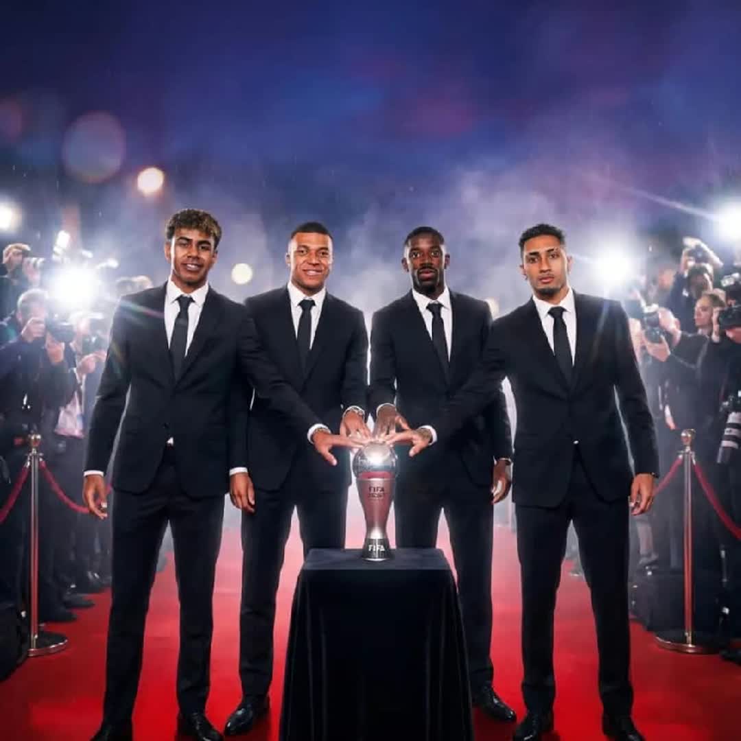 Post by Atekha Osaro: 𝐖𝐡𝐨 𝐰𝐢𝐧𝐬 𝐅𝐈𝐅𝐀 𝑻𝒉𝒆 𝑩𝒆𝒔𝒕 𝐀𝐰𝐚𝐫𝐝? ⭐️✨ •⁠ ⁠🇪🇸 Pedri💜 •⁠ ⁠🇫🇷 Ousmane Dembélé❤️‍🔥 •⁠ ⁠🇵🇹...