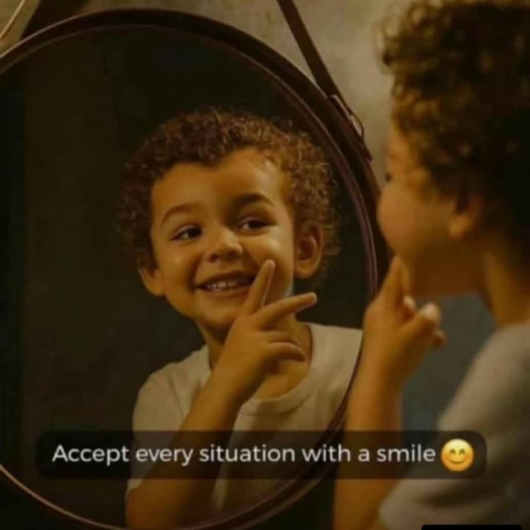 Post by SSuleiman001 ssuleiman001: Accept every situation with a smile 😊 #viral #fyp #buzzer #Daily #buzzer_fan_official