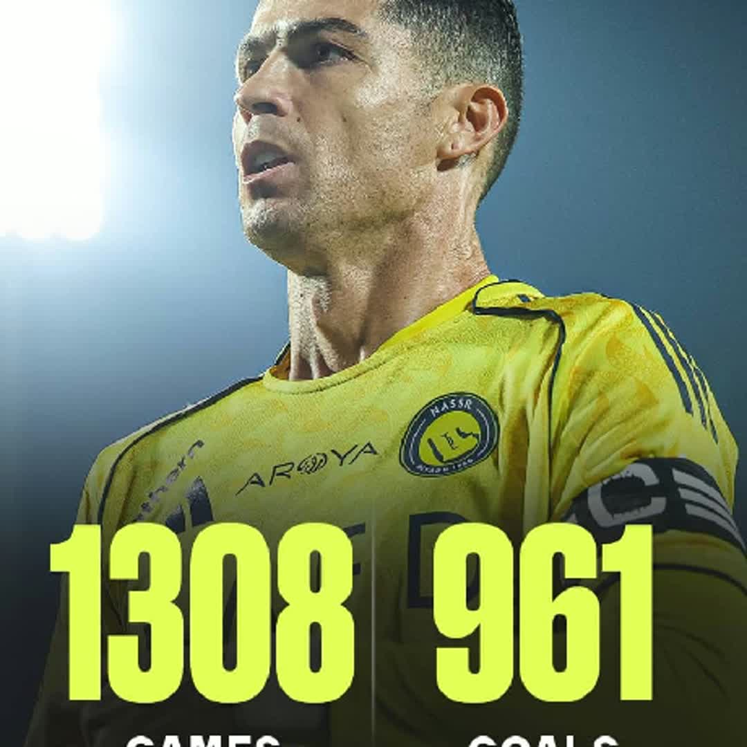 Post by Johnine Achega: The march toward 1,000 career goals rolls on for Cristiano Ronaldo 🚀🐐 #buzzer #viral #fyp #sports #Daily...