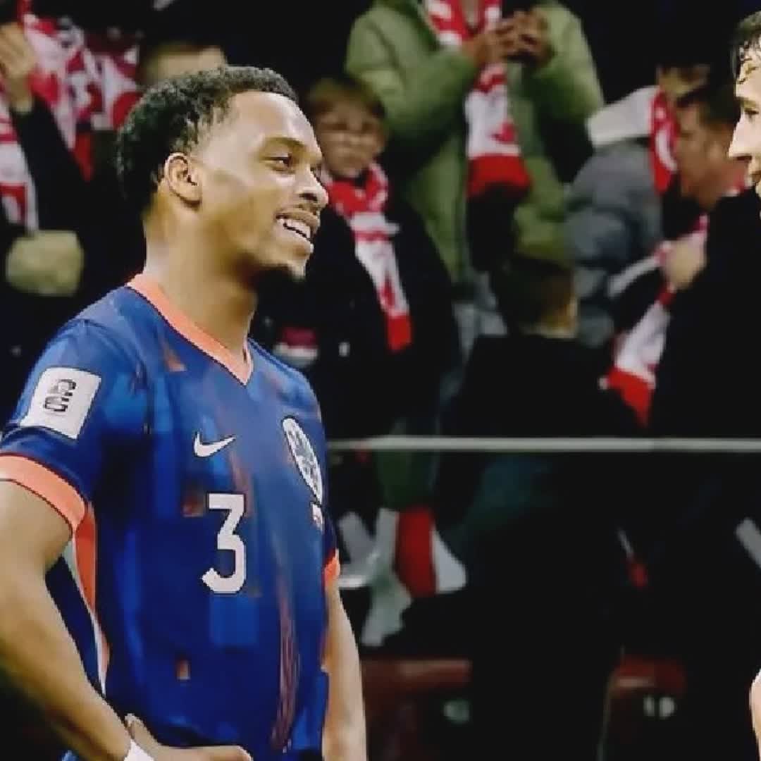 Post by Asogwa Jude Chikwado: Jurrien Timber and Jakub Kiwior after the World Cup game Poland 1️⃣ vs 1️⃣ Netherland #buzzer #fyp #Daily #viral...