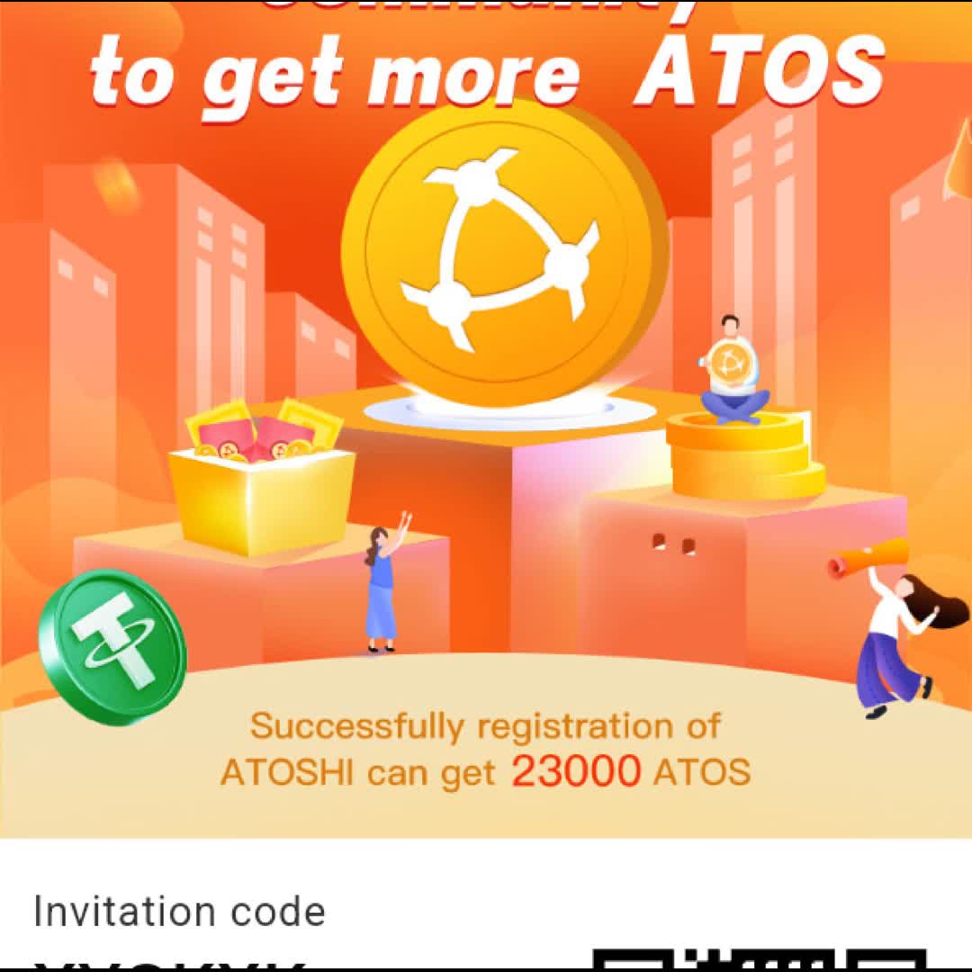Post by FOYII PAGE: Hey. I am sending you 23,000 ATOS worth about 23 USDT. Come claim it! ATOS is a mobile mining cryptocurrency with...
